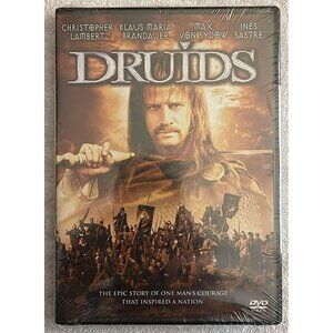Druids (DVD, New) Christopher Lambert, Klaus Maria Brandauer, Max Von Sydow